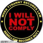 I will not comply